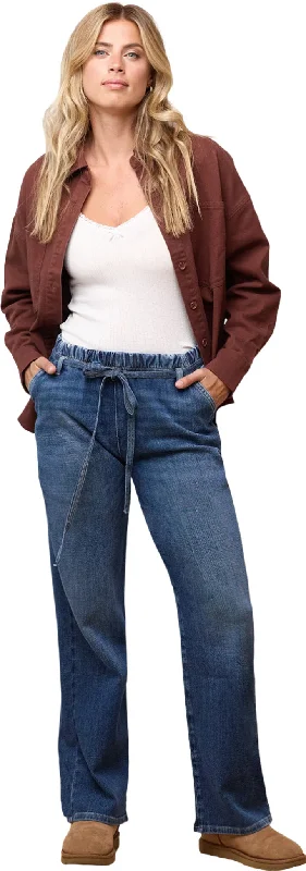 Lily Wide Leg Jeans - Women's|-|Jeans à coupe très évasée Lily - Femme Stylish Shredded Denim Jeans Lily Wide Leg Jeans - Women's|-|Jeans à coupe très évasée Lily - Femme Stylish Shredded Denim Jeans